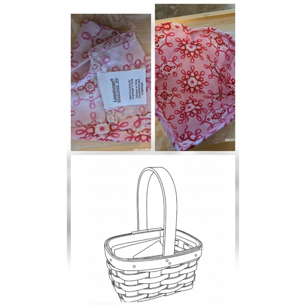 Longaberger 2014 Horizon of Hope Liner Pink Ribbons